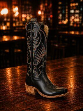 Hyer Boots - Leawood in Black